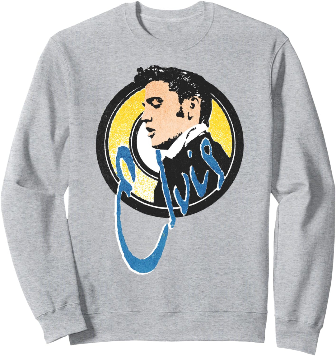 Elvis Presley Official Vintage Circle Sweatshirt
