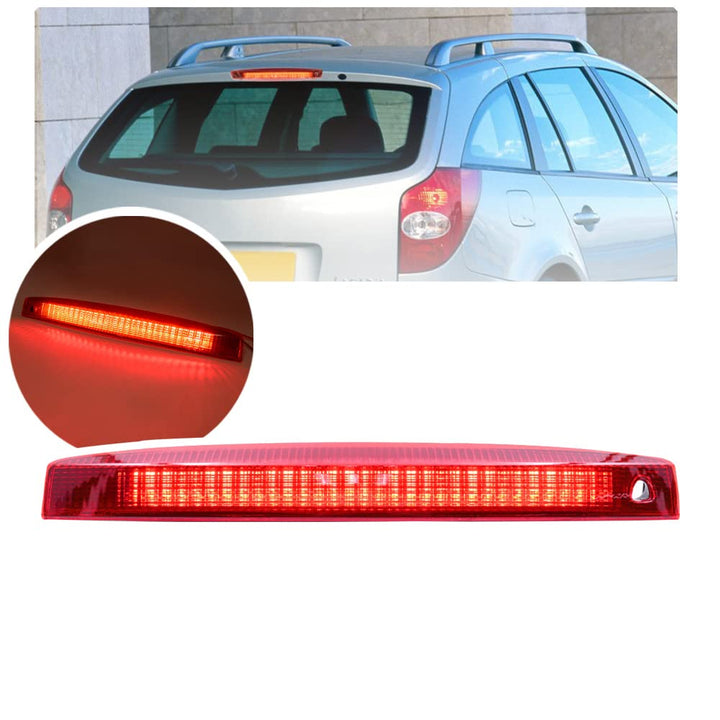 NSLUMO Rote Linse rote LED 3rd dritte Bremsleuchte fur Ren/ault Megane II MK2 Kombi hinten mittig ho