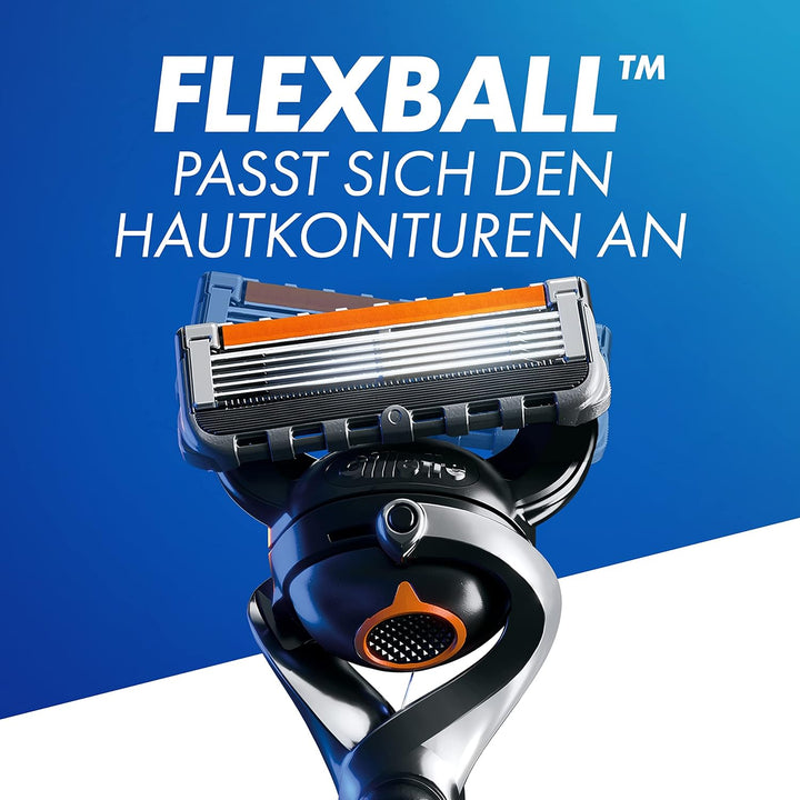 Gillette ProGlide Rasierer für Männer, 1 Gillette ProGlide Rasierer, 10 Ersatzklingen, entwickelt fü