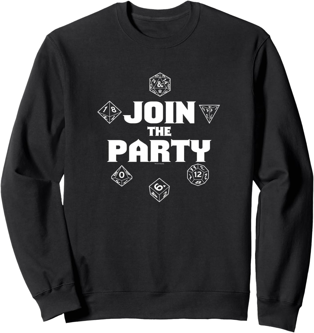 Dungeons &amp; Dragons Join The Party Dice Sweatshirt
