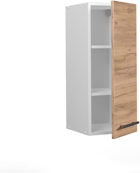 Vicco Hängeschrank Fame-Line, Goldkraft Eiche/Weiss, 30 cm Goldkraft Eiche Hängeschrank 30 cm, Goldk