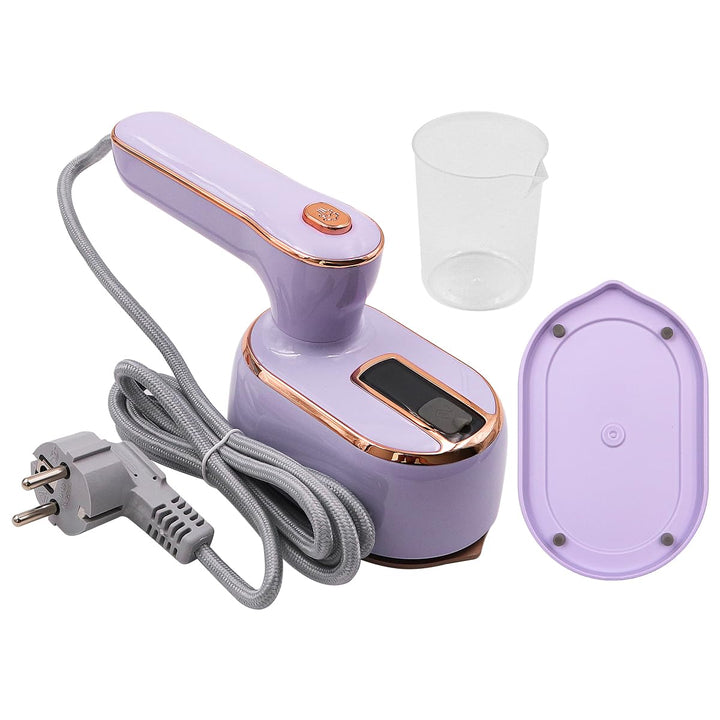 Namvo Mini tragbares elektrisches Bügeleisen für unterwegs, tragbarer Dampfglätter, 1000 W, rotieren