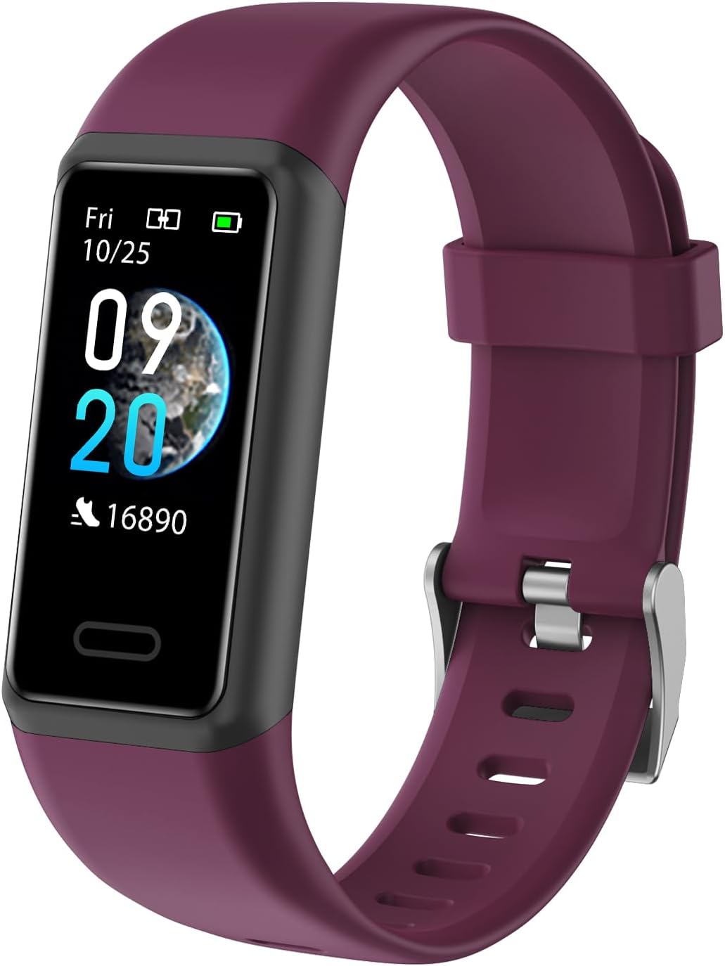 Cloudpoem Fitness Tracker,Fitnessuhr für Damen Herren mit Pulsuhr,Schrittzähler,Kalorienzähler,Schla