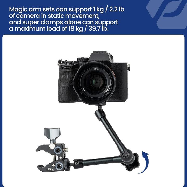 Fotopro 11 Zoll Magic Arm mit Super Clamp Mount Telefonhalterung Einstellbare Kamera Halterung Kit f