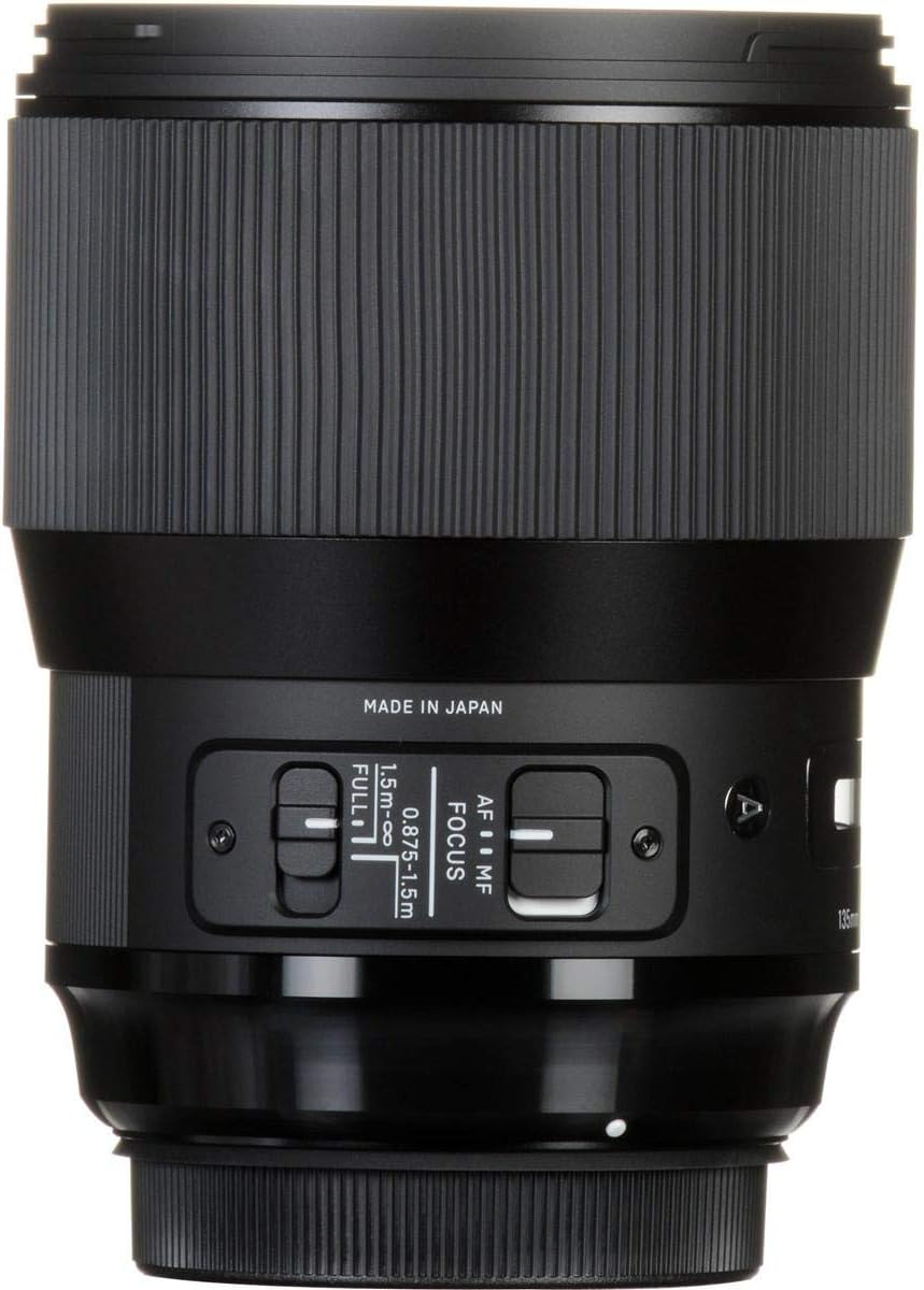 Sigma 135mm F1,8 DG HSM Art Objektiv für Sony-E Objektivbajonett für Sony-E Single, für Sony-E Singl