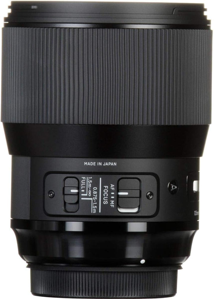 Sigma 135mm F1,8 DG HSM Art Objektiv für Sony-E Objektivbajonett für Sony-E Single, für Sony-E Singl