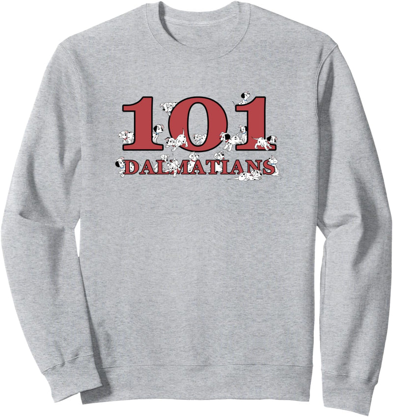 Disney 101 Dalmatiner-Welpen-Logo Sweatshirt