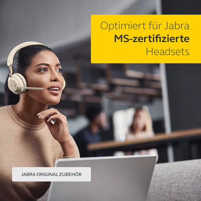 Jabra Link 370 USB A Bluetooth Adapter MS – für Jabra Headsets – 30 Meter Funkreichweite – Optimiert