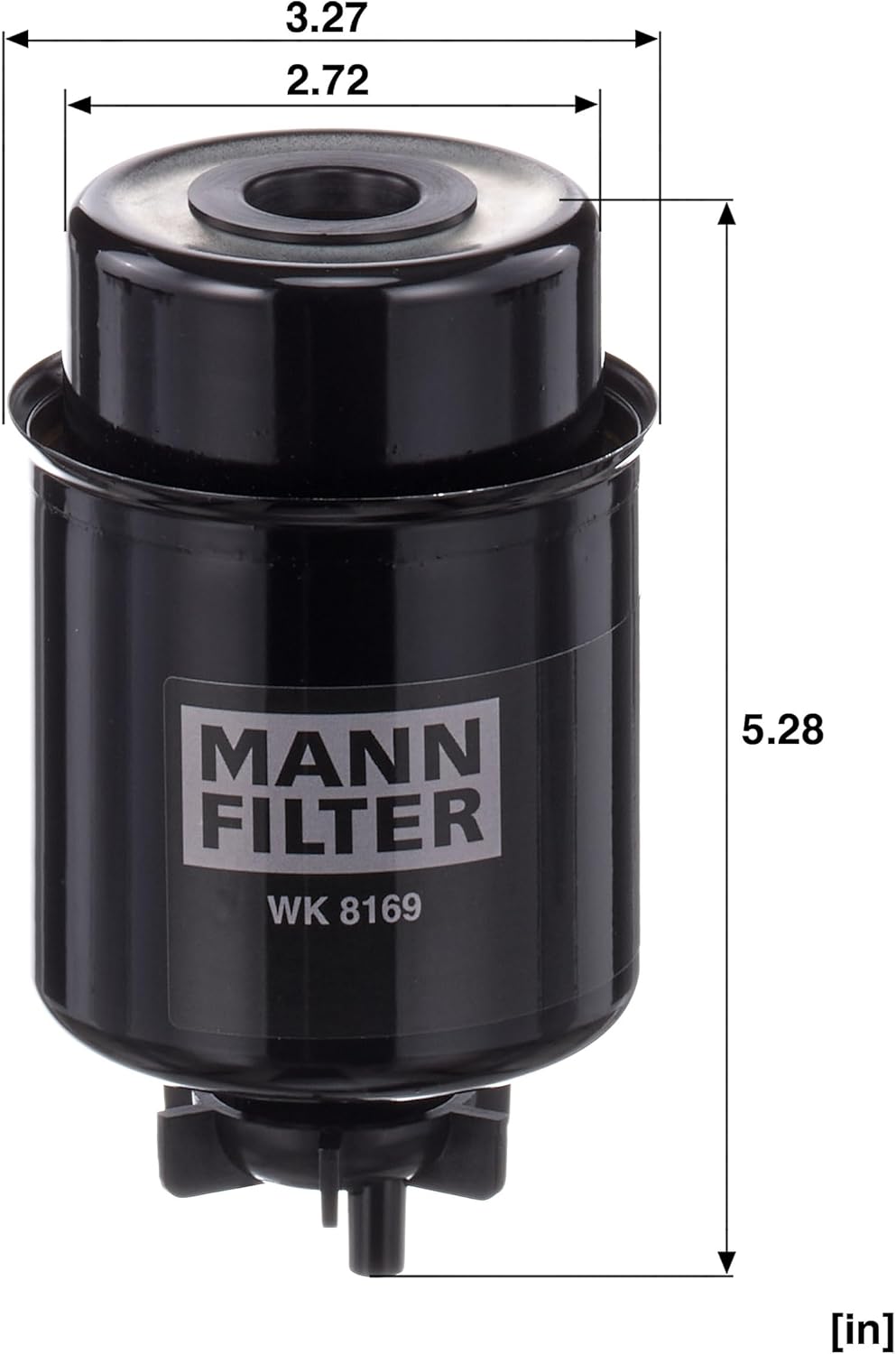 MANN-FILTER WK 8169 Ölfilter – Für Nutzfahrzeuge