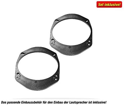 Mediadox Front/Heck 16,5cm/165mm 2-Wege Koax Auto Lautsprecher/Boxen/Speaker Set von Pioneer (TS-G17