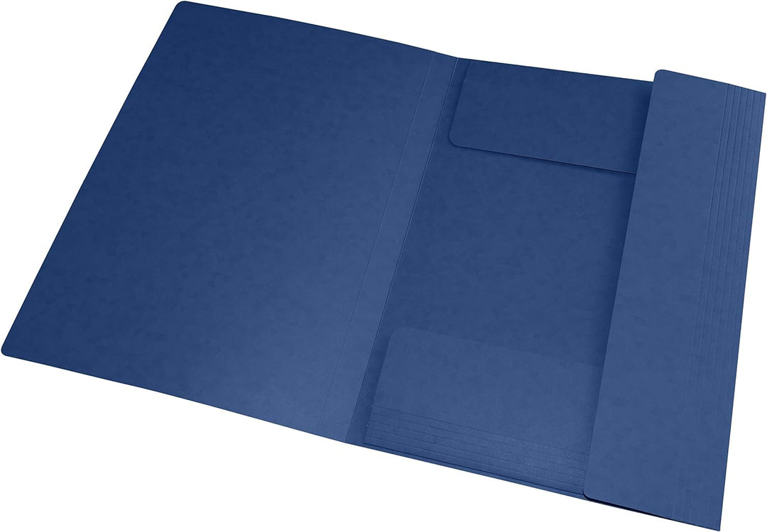 Oxford Top File + Eckspannermappe A4, extrastark aus Karton, sortiert 10 Farben, 25er Pack
