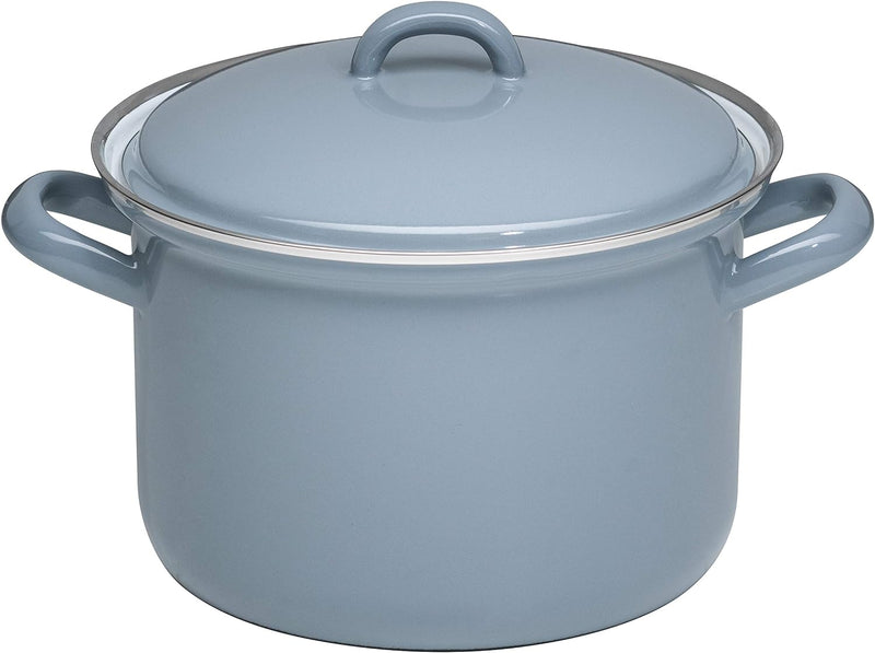 Riess 0124-065 Fleischtopf mit Deckel 20, CLASSIC - PURE GREY, Durchmesser 20 cm, Inhalt 3,5 Liter,