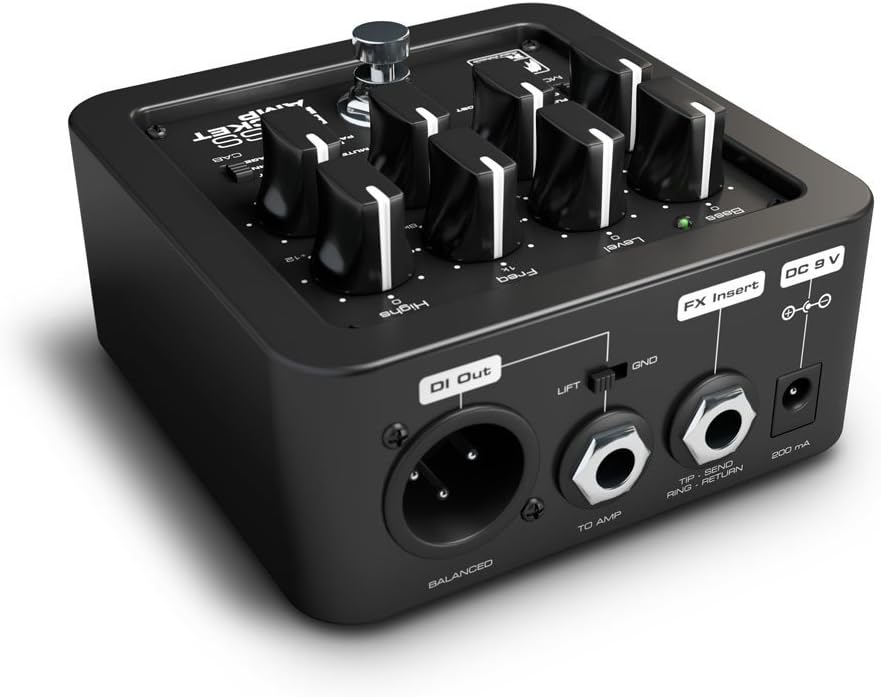 Palmer POCKET AMP BASS Tragbarer Bass-Vorverstärker (Pepbass), Bass
