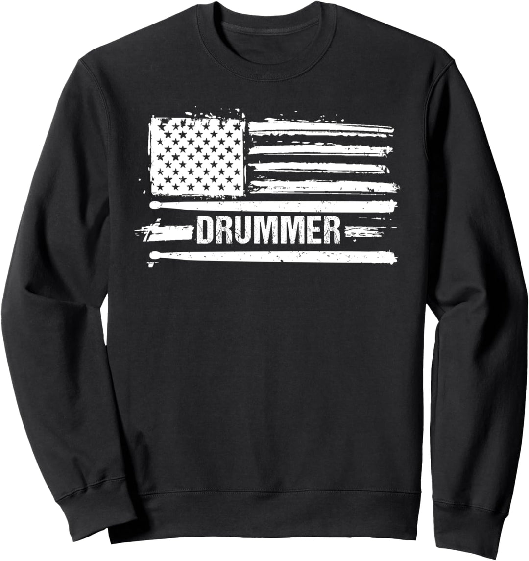 Drum Drummer Music Musical Instrument Musician Sweatshirt