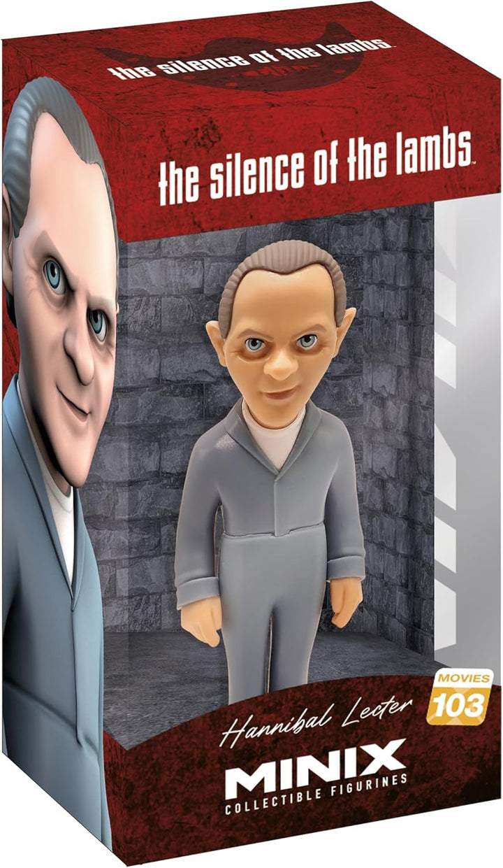 MINIX Collectible Figurines, Silence of The Lambs - Anthony Hopkins/Hannibal L, 12 cm Sammelfigur, A