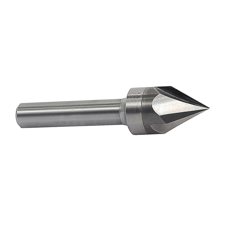 V Nutfräser 60 grad 8mm schaft，3 Flöten Fasenfräser Gravierfräser CNC Fräser für Oberfräse Holz Grav