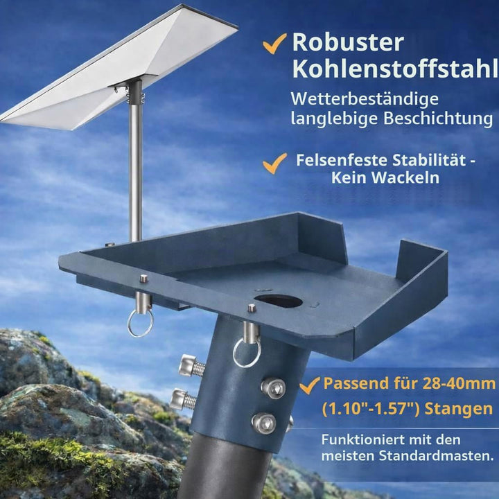 Starlink Gen 3 Rohradapter 25–42 mm – Premium Montagekit für Starlink Standard Gen 3 / V4 Kickstand