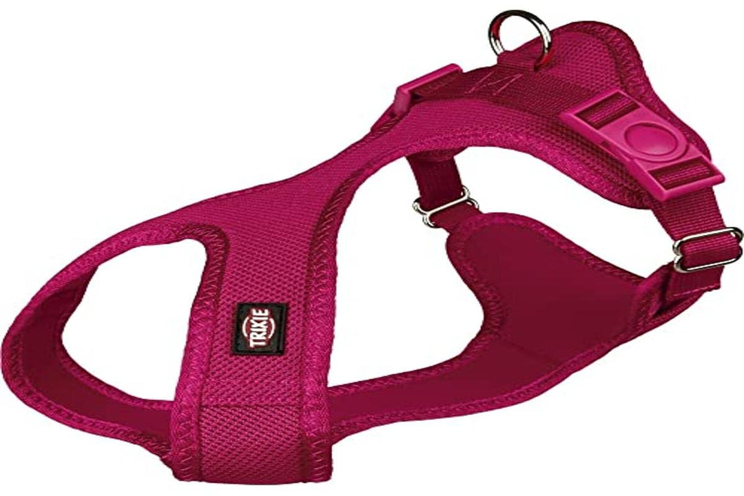 Trixie Soft Hundegeschirr, 28–40 cm x 15 mm, Fuchsia fuchsia 28-40 cm/15 mm (Pack of 1), fuchsia 28-
