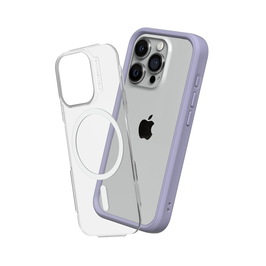 RhinoShield Modulares Case kompatibel mit MagSafe für [iPhone 15 Pro Max] | Mod NX - Überragender Ma