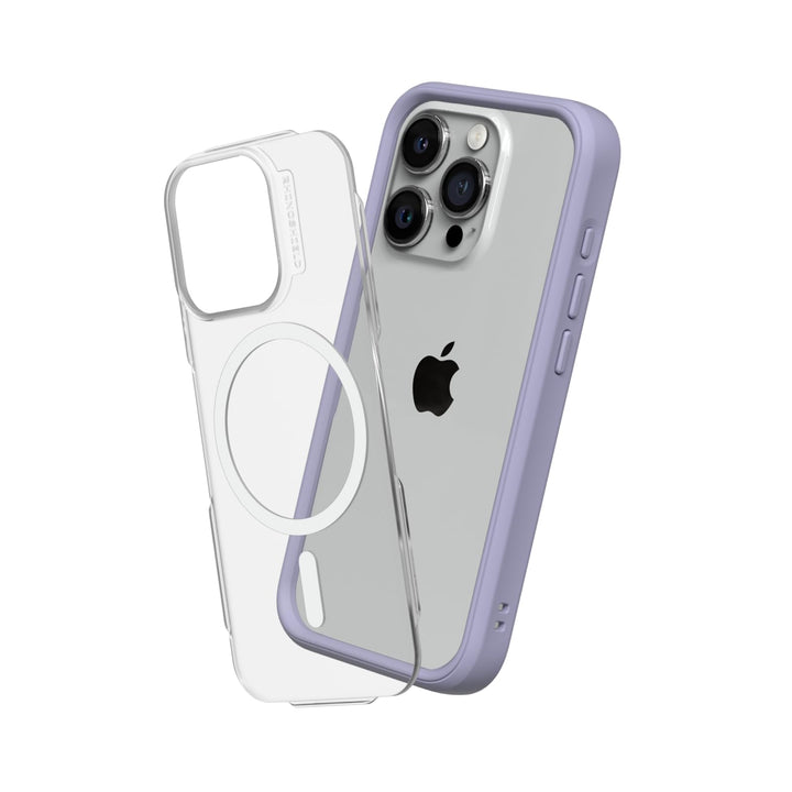 RhinoShield Modulares Case kompatibel mit MagSafe für [iPhone 15 Pro Max] | Mod NX - Überragender Ma