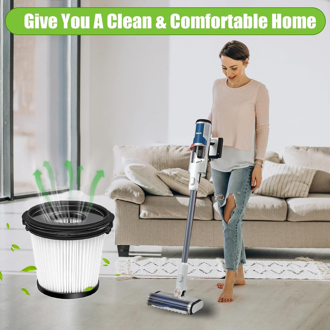 Rebirthcare IW3612EU Filter für Shark Detect Pro IW3611DE / IW3612EU / IW1611DE/ BU3521EU/ BU1120EU