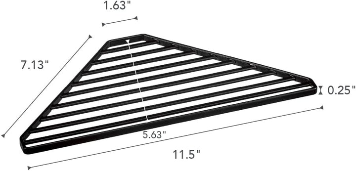 Yamazaki Tower 2505 Eck-Abtropffläche, Schwarz One Size Schwarz, One Size Schwarz