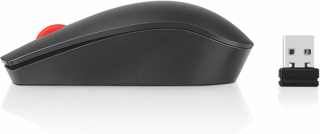 Lenovo 4X30M56887 Funk, Scroll-Rad, PC-Maus, PC/Mac, Notebook-Maus, 2-Wege Black