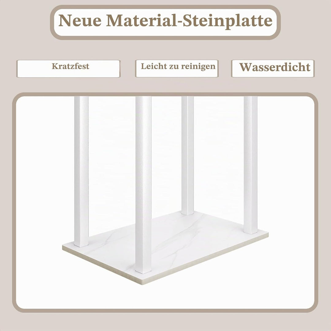 Yawinhe Handtuchständer Freistehend mit 2 Handtuchstangen, Handtuchhalter Stehend, Handtuchleiter fü