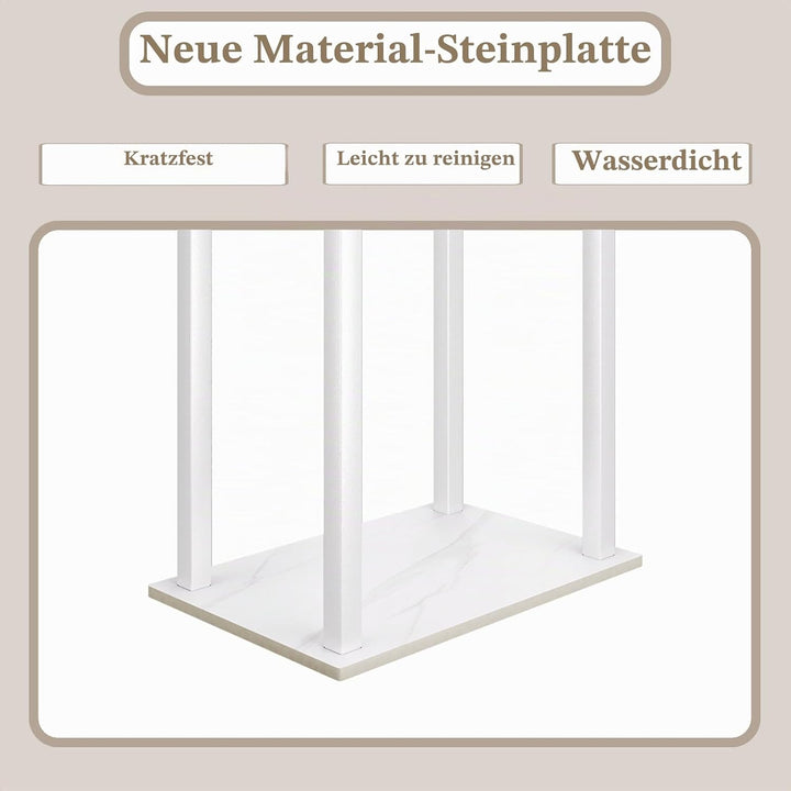 Yawinhe Handtuchständer Freistehend mit 2 Handtuchstangen, Handtuchhalter Stehend, Handtuchleiter fü