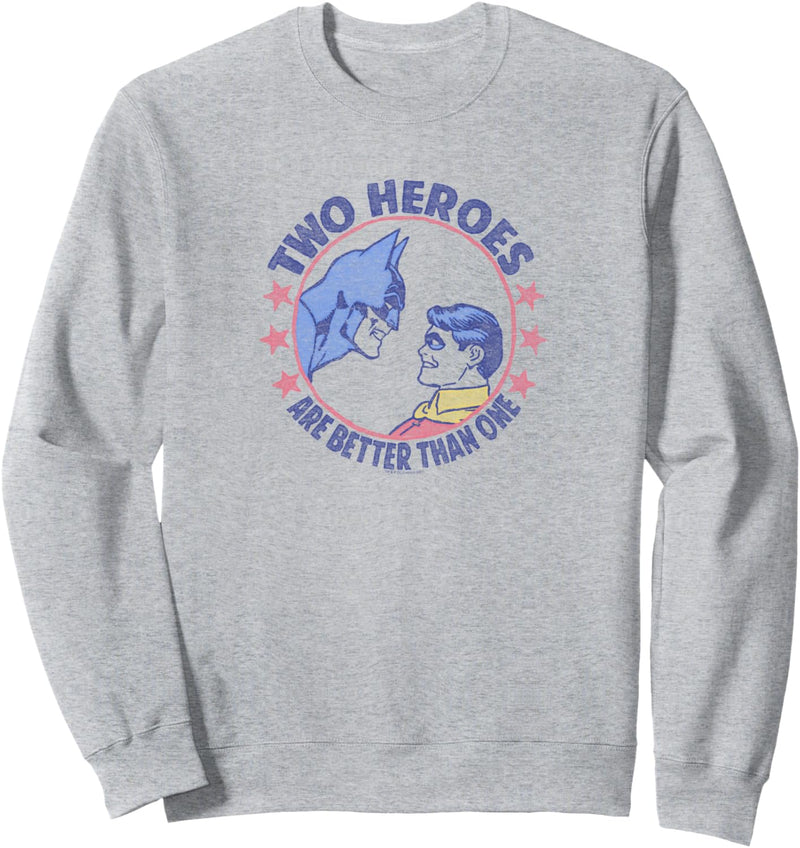 Batman and Robin Two Heroes Sweatshirt