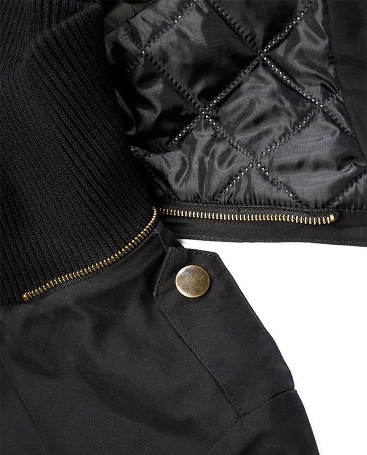 Forvert Damen Lemony Jacket Jacke 3XL Schwarz, 3XL Schwarz