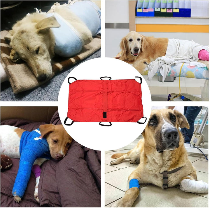 Tierrettung Hundetrage,Tiertransporttrage Für Verletzte - Multifunktionale Faltbare Notfalltrage Mit