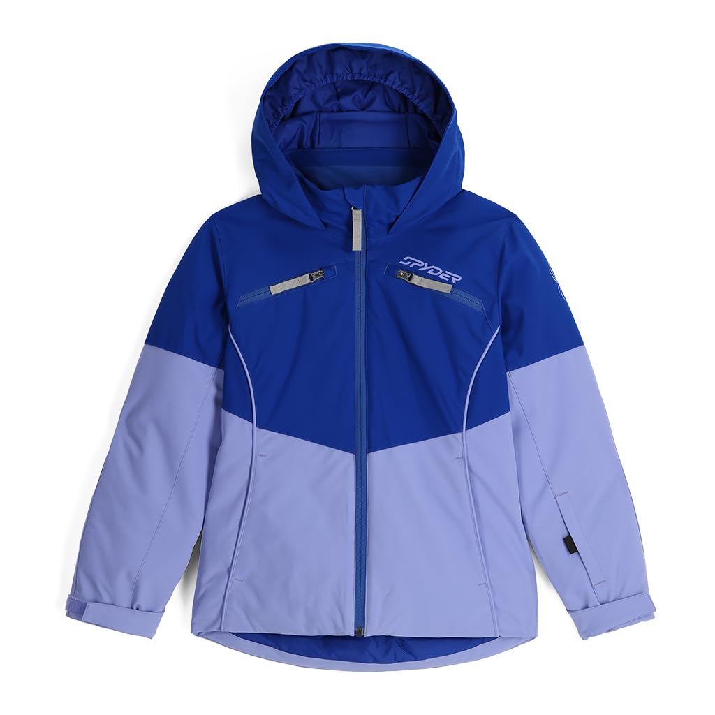 Spyder Mädchen Camille Jacket Skijacke, Electric Blue