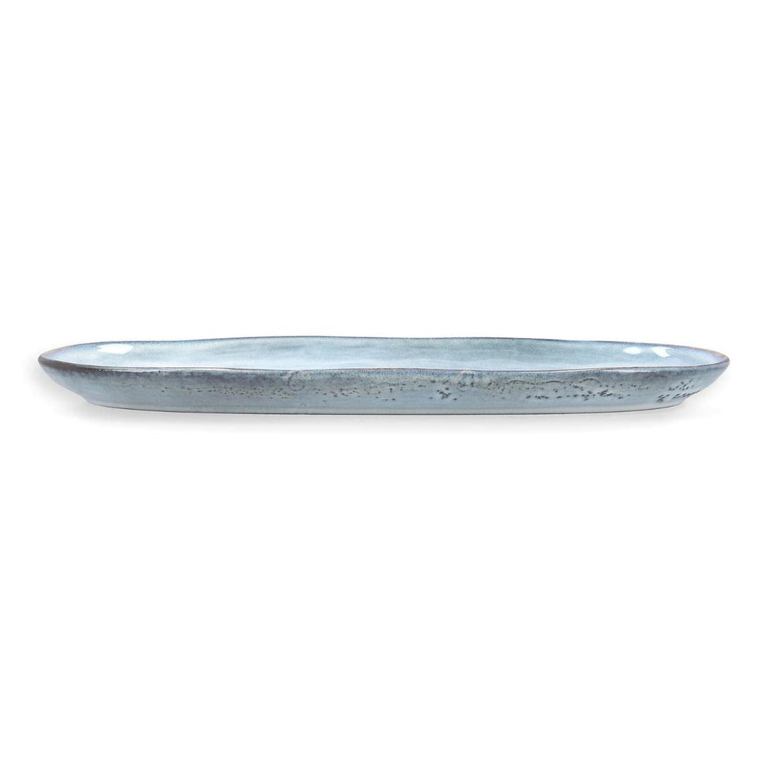 Quid Ovaler Brunnen, 36 x 16 cm, GRES Boreal QD, Küche, Blau, Einheitsgrösse