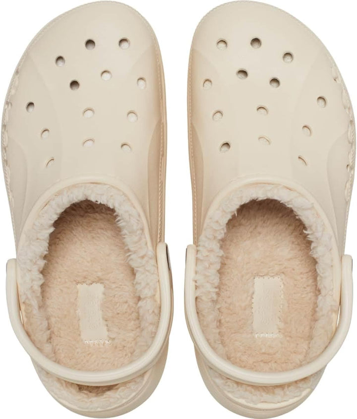 Crocs Baya Platform Lined Clog 39/40 EU Winter White, 39/40 EU Winter White