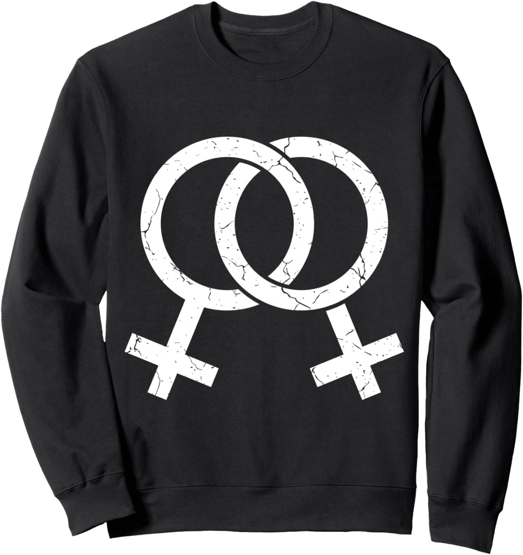 Lesbisches Paar LGBT Pride Gay Pride Month Lesben Sweatshirt