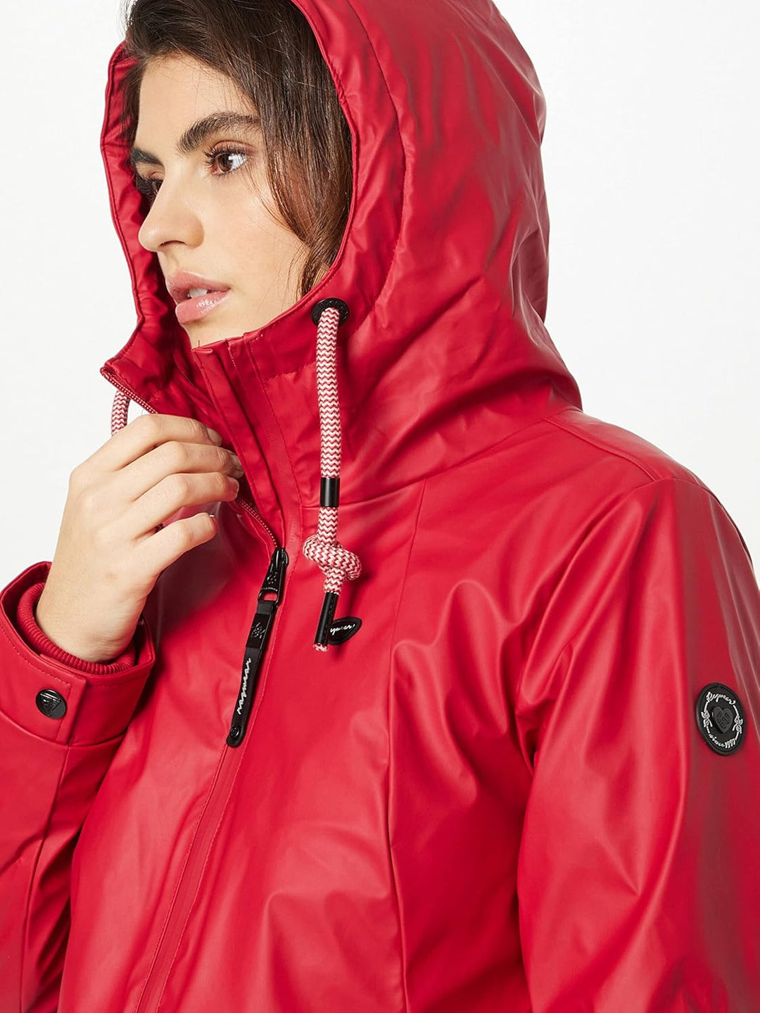 Ragwear ZUZKA RAINY Damen Jacke S Rot, S Rot