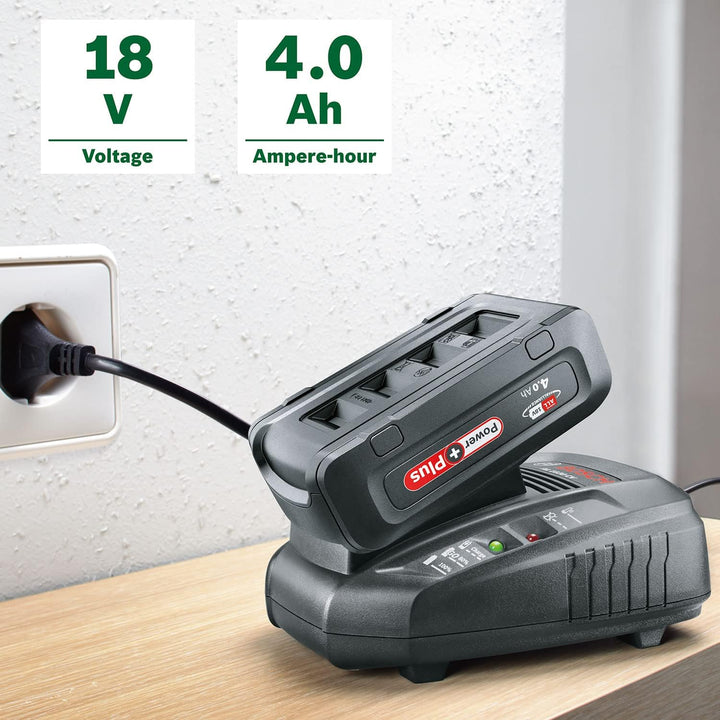 Bosch Home and Garden PBA 18V 4.0Ah W-C Power Plus 4.0 Ah 1 Akku | PowerPlus 18V, 4.0 Ah 1 Akku | Po