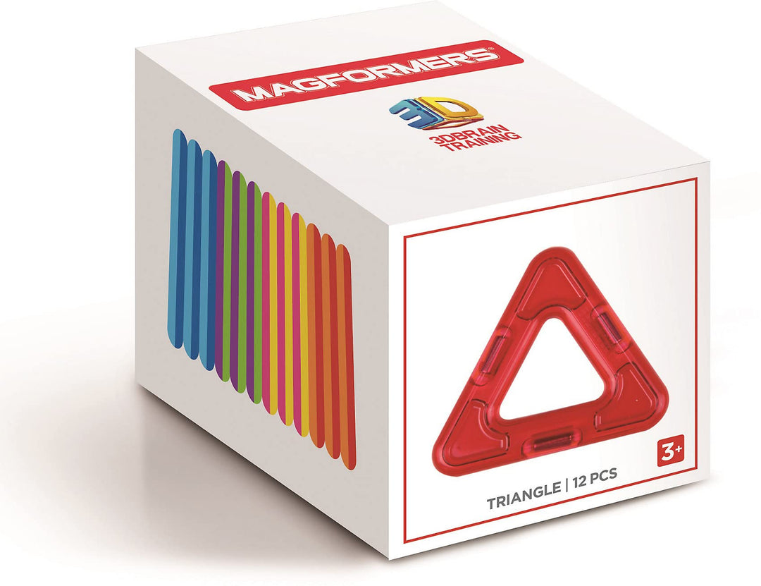 MAGFORMERS GmbH 278-05 Magformers Dreiecke 12 Stück, Bunt