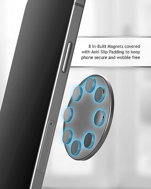 Encased Magnetische Befestigung überall iPhone-Disks (2 Stück), entworfen für MagSafe, Handyhalter z