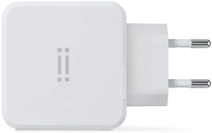 aiino - USB-C-Netzteil für iPhone 12/12 Pro, 27W, Schnell-Ladegerät, 2 USB Quick Charge 3.0-Anschlüs