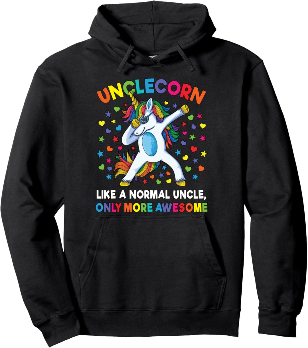 Onkel Einhorn Jungen Party Geschenk Pullover Hoodie