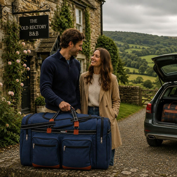 Foolsgold Extra grosse 120L Reisetasche Holdall Tasche Dunkelblau, Dunkelblau