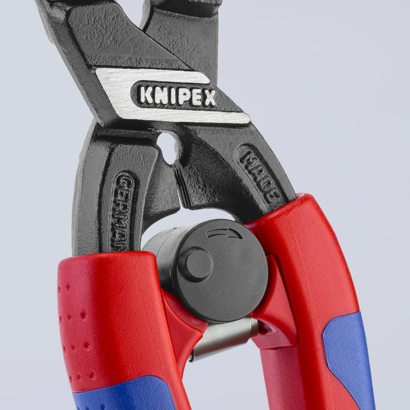 KNIPEX Tools CoBolt Kompakter Bolzenschneider mit Feder, Mehrkomponenten (7112200SBA)
