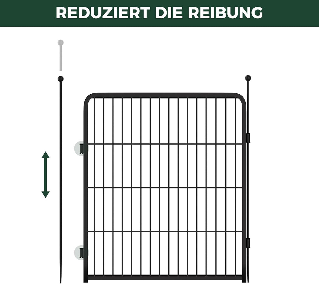 fxw Hundelaufstallzubehör - Schalldämpferrohre, kompatibel mit fxw Rollick/Instant Hundelaufstall (E