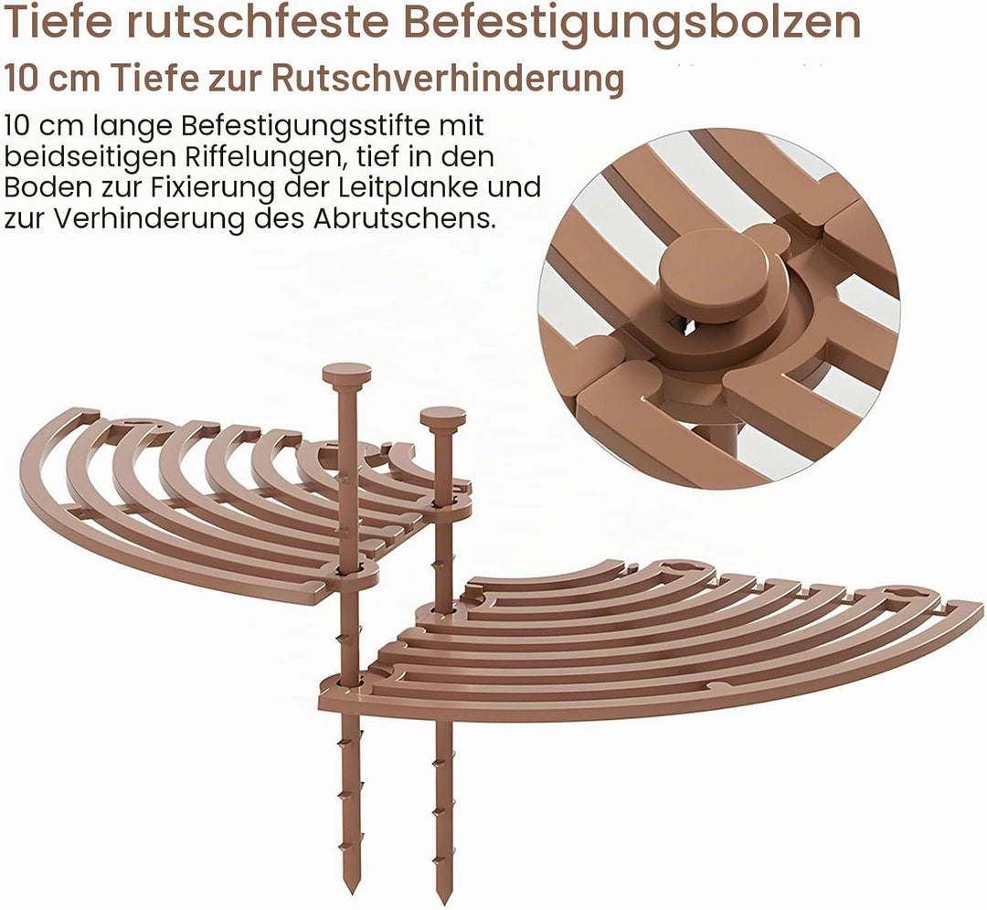 Blumentopfschutz, 2 Pcs Grosses Schneidbare Blumentopfgitter mit Tiefen Pfählen,Blumentopf-Abdeckung