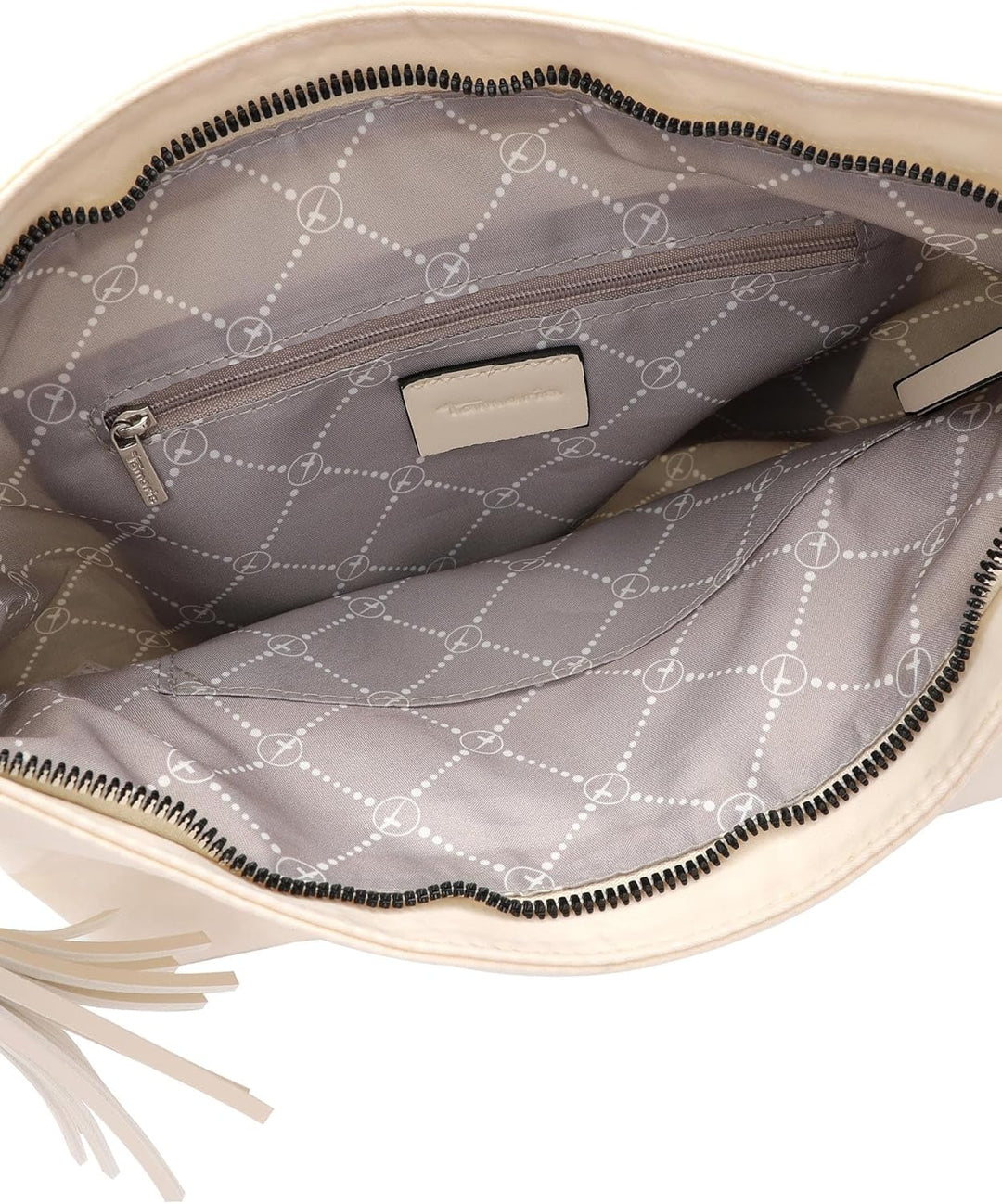 Tamaris Beutel TAS Lisa 32385 Damen Handtaschen Print Einheitsgrösse Cream, Einheitsgr&#xF6;&#xDF;e