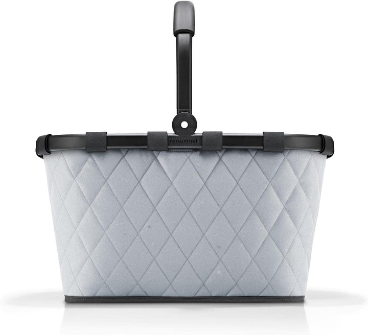 reisenthel carrybag frame rhombus light grey – Stabiler Einkaufskorb mit viel Stauraum und praktisch