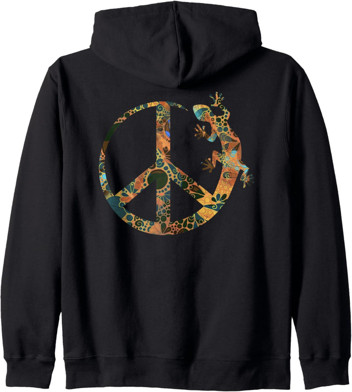 Symbol - Loving Peace Gecko 2 - Fan Fun Kapuzenjacke