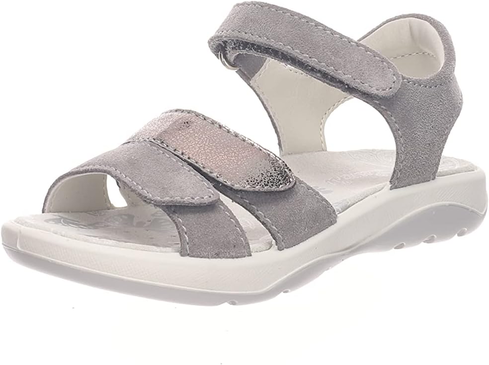 Lurchi Mädchen Fiori Sandale 31 EU Grau, 31 EU Grau
